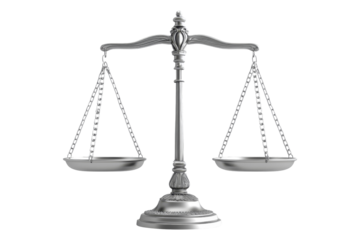 Symbolic scale balance for legal and ethical representation