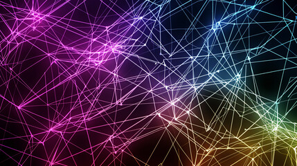 abstract background with glowing lines