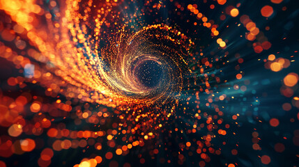 abstract background with circles