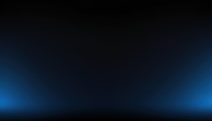 Abstract luxury gradient blue background smooth dark blue with black vignette studio banner