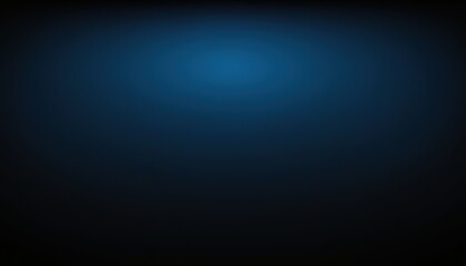 Obraz premium Abstract luxury gradient blue background smooth dark blue with black vignette studio banner