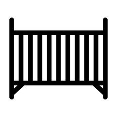 baby cot icon