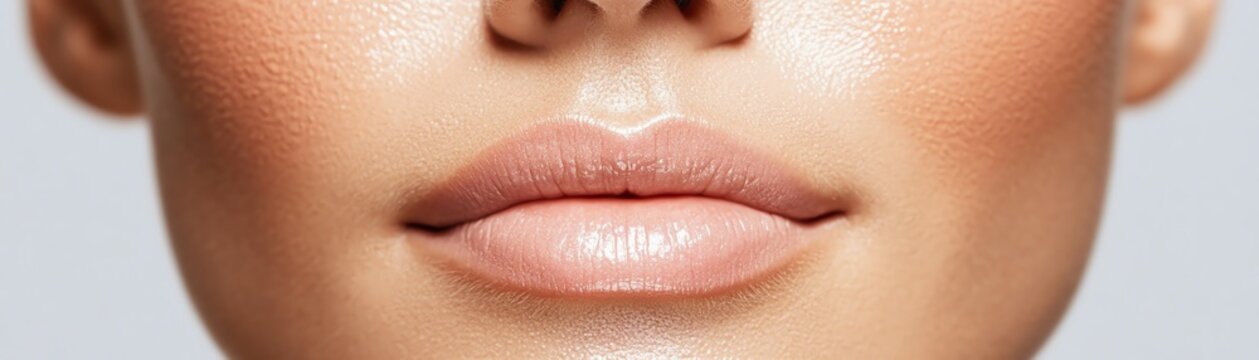 Bold contouring emphasizing sharp cheekbones and jawlines