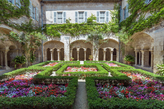 Cloister of Saint Paul de Mausole monastery, Provence, France