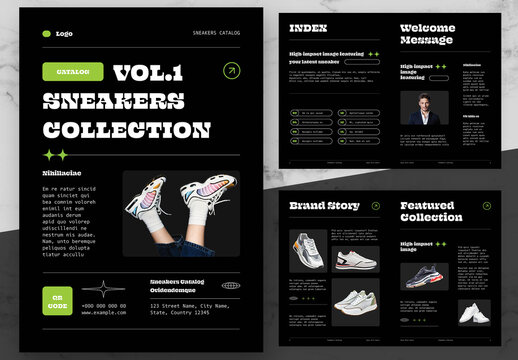 Black And Green Sneaker Catalog