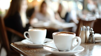 cup of coffee on the table