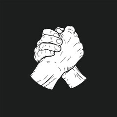 arm vector illustration 