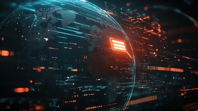 binary code background