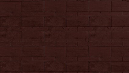 Obraz premium Brick random red wall texture
