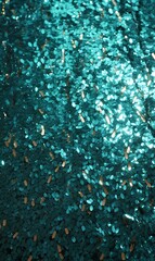 Aquamarine glitter background with Sparkle