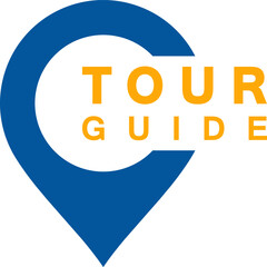 Tour guide logo template design