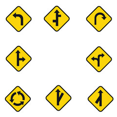 Set of Traffic Sign