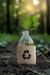 Overconsumption issue - environmental degradation, stressing the importance of waste reduction, recycling efforts, and eco-friendly alternatives to preserve the planet's future.