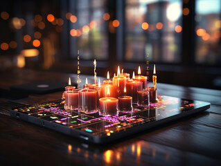 Close-up on hand exchanging gold bars among business associates