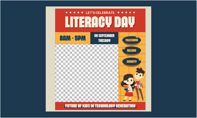 World Literacy Day Socials Media