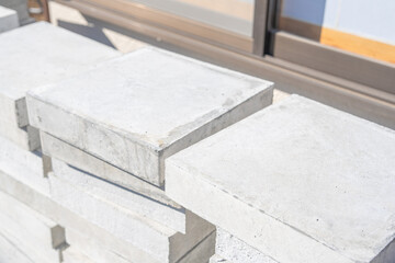 庭リフォームコンクリート平板