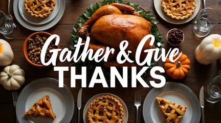 Gather and give thanks this season with a table full of love, gratitude, and warm memories