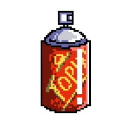 Pixel Art Red Elements
