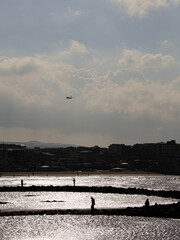 사람과 비행기의 형상적인 기억