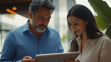 business people working together