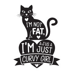 Cat svg t shirt vector design