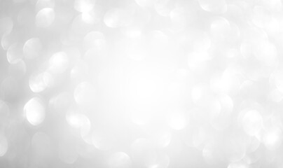 Background grey bokeh abstarct white beige circle light texture bubble blur pattern defocused...