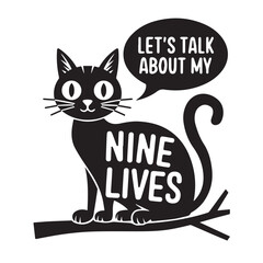 Cat svg t shirt vector design