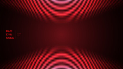 Abstract circular lines background. Graph lines with different colors. Colorful lights background.