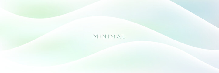 Minimal Background. Soft Graphic Design. Abstract modern line  background with flowing lines. Minimal abstract design with soft colors.