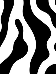 Zebra pattern vector bubble mask SVG for designss