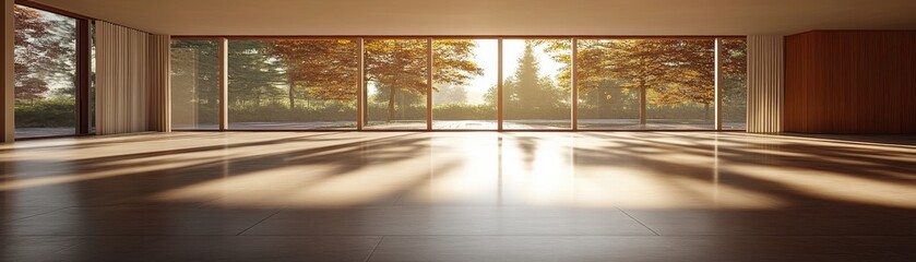 Fototapeta premium Tranquil Nature Retreat: Serene Mountain Lake View