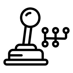gearbox Line Icon