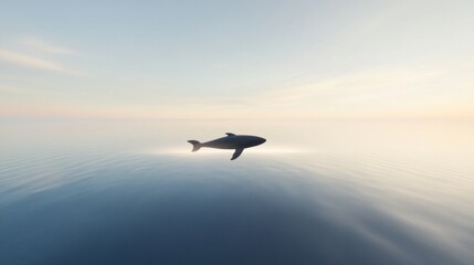 Ethereal Dawn Celebrating Natures Spirit - Festival for the Souls of Dead Whales and World Oceans Day Imagery