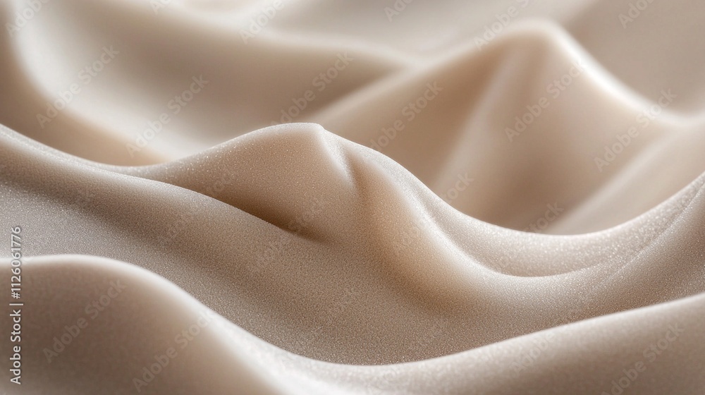 Aufkleber soft curves and textures of the mocha mousse sand dunes undulate gracefully under the warm evening s
