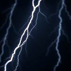 lightning in the sky