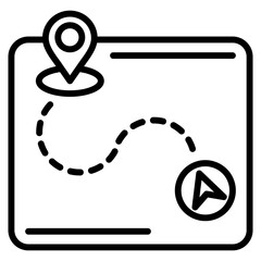 destination single icon