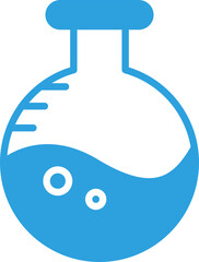 Laboratory Flask Glassware Icon
