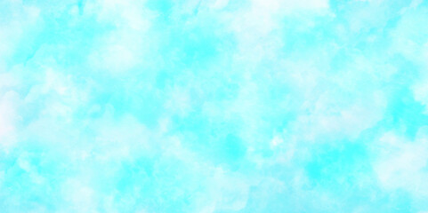 Obraz premium abstract blue sky cloud watercolor background