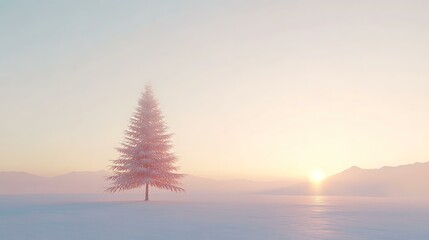 A minimalist Merry Christmas and Happy New Year banner with elegant text and an open area for advertisements or greetings