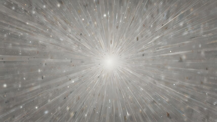 Fototapeta premium White grainy banner background with a glowing noise texture effect, offering a clean and minimalist style for modern posters, headers, covers, and digital backdrops.