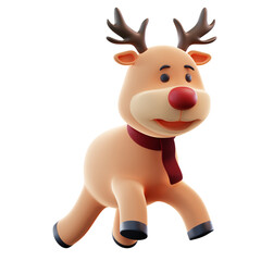 Fototapeta premium 3D Illustration Deer