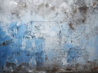 Obraz premium Superb dirty blue gray cement concrete wall background