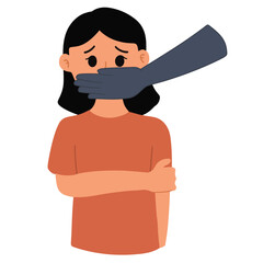 kid abuse concept illustration