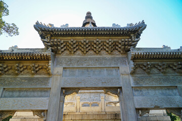 Fototapeta premium Xihuang Temple, Chaoyang, Beijing, China