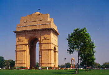 India Gate war memorial Rajpath Kartavya Path New Delhi India 
