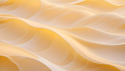 Obraz premium Fondo abstracto amarillo y blanco suave con ondas y curvas suaves