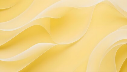 Fondo abstracto amarillo y blanco suave con ondas y curvas suaves