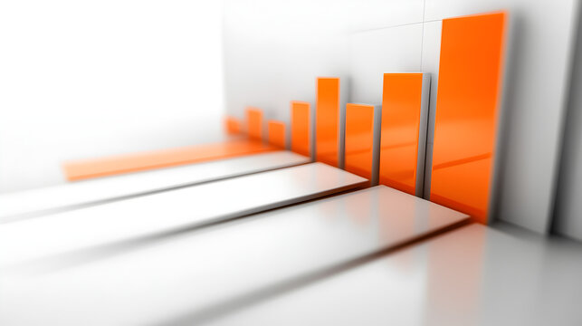 Simple white and orange based background for business oriented presentation. Main theme of presentation is splitting costs and budgets.


