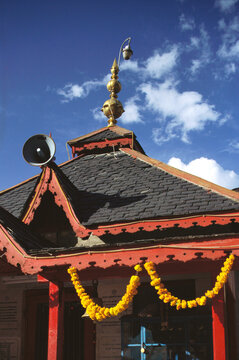 loudspeaker Chaurasi temple Bharmour chamba Himachal Pradesh India
