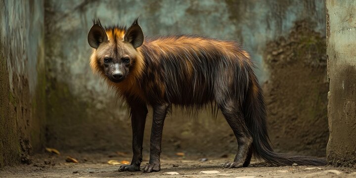 Brown hyena, also known as Strandwolf, is recognized as the rarest hyena species. The brown hyena is unique, showcasing distinct characteristics that set this rare hyena apart from others.